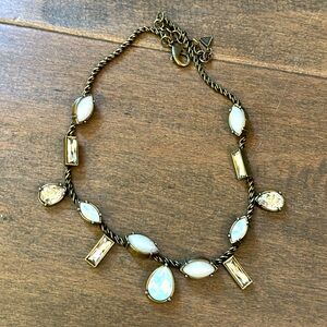 Crystal clear necklace